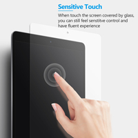 Film de protection en verre trempé pour tablette Apple iPad 10.2 pouces, 7e, 8e, 9e génération, 2019, 2020, 2021, sans bulles, HD, 9H