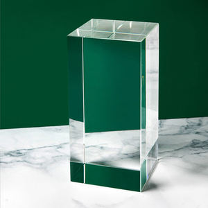 K9 Em Branco 3D Foto Quadro Bloco De Cristal Cubos De Cristal Óptico Prisma Em Branco Cubo De Cristal Óptico Paperweight - Product Image 3