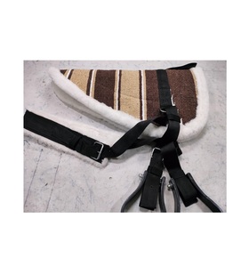 Silla de Montar Occidental de Cuero Genuino con Diseño Moderno y Estructura Ergonómica de Plástico para Mejorar el Equilibrio del Jinete y la Comodidad del Caballo - Product Image 1