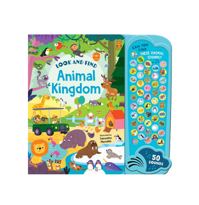 Libro Interactivo de Sonidos Modelo SY de Fábrica OEM con 50 Botones, Sonidos de Animales y Funciones de <span class=keywords><strong>Buscar</strong></span> y Encontrar para Edades de 0 a 6 Años - Product Image 1