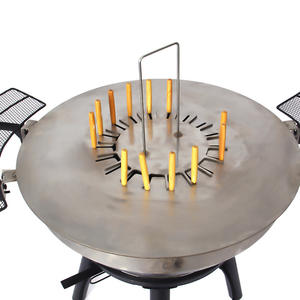 <span class=keywords><strong>Nuevo</strong></span> Camping Teppanyaki Grill Colgando uniformemente calentado Parrilla de carbón Barbacoa Estufa - Product Image 2