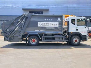 Dongfeng 12cbm Compresión <span class=keywords><strong>Compactador</strong></span> 4x2 Camión <span class=keywords><strong>de</strong></span> recolección <span class=keywords><strong>de</strong></span> <span class=keywords><strong>basura</strong></span> doméstica con tipo <span class=keywords><strong>de</strong></span> barril colgante - Product Image 6