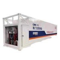 Conteneur de stockage à froid mobile de conteneur de congélateur de réfrigération commerciale de 20ft 40ft de rendement élevé pour la nourriture