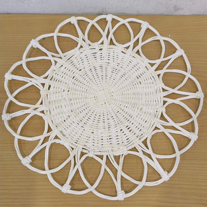 แผ่นรองจานหวายสีสันสดใสสำหรับฤดูกาลงานแต่งงาน - Product Image 6