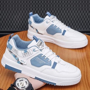 Zapatos Deportivos Casuales para Hombre, Zapatos Blancos de Plataforma, Estilo Moderno y Versátil para Caminar - Product Image 6
