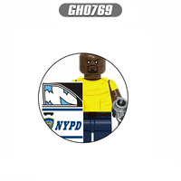 G0197 G0198 Figuras de Acción Estilo Héroe, Juego de Bloques de Construcción Compatibles con las Principales Marcas, Figuras de Ladrillos Encajables, Juguete de Plástico