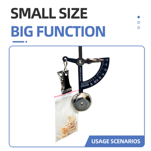 Vàng đen bạc sắt Kích thước nhỏ Chức năng lớn Caliper đo trọng lượng máy xách tay quy mô y học 100 g/oz quy mô cơ khí - Product Image 2