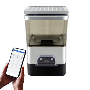 Лидер продаж, интеллектуальная автоматическая кормушка для рыбных кои, управление, кормушка для пруда для креветок EV810SW, автоматическая кормушка для рыбы - Product Image 1