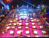 Tente de fête Royal en cristal, structure en aluminium Durable, à vendre