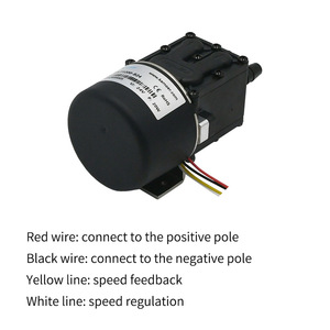 ปั๊มไดอะแฟรม KDLP1200 24V 12V แบบไร้แปรงถ่าน สำหรับน้ำไหลแรง ปริมาณมาก เครื่องพิมพ์อิงค์เจ็ท ปั๊มหมุนเวียนขนาดเล็ก ปั๊มไดอะแฟรมแบบดูดเองได้ 12V KDLP - Product Image 3