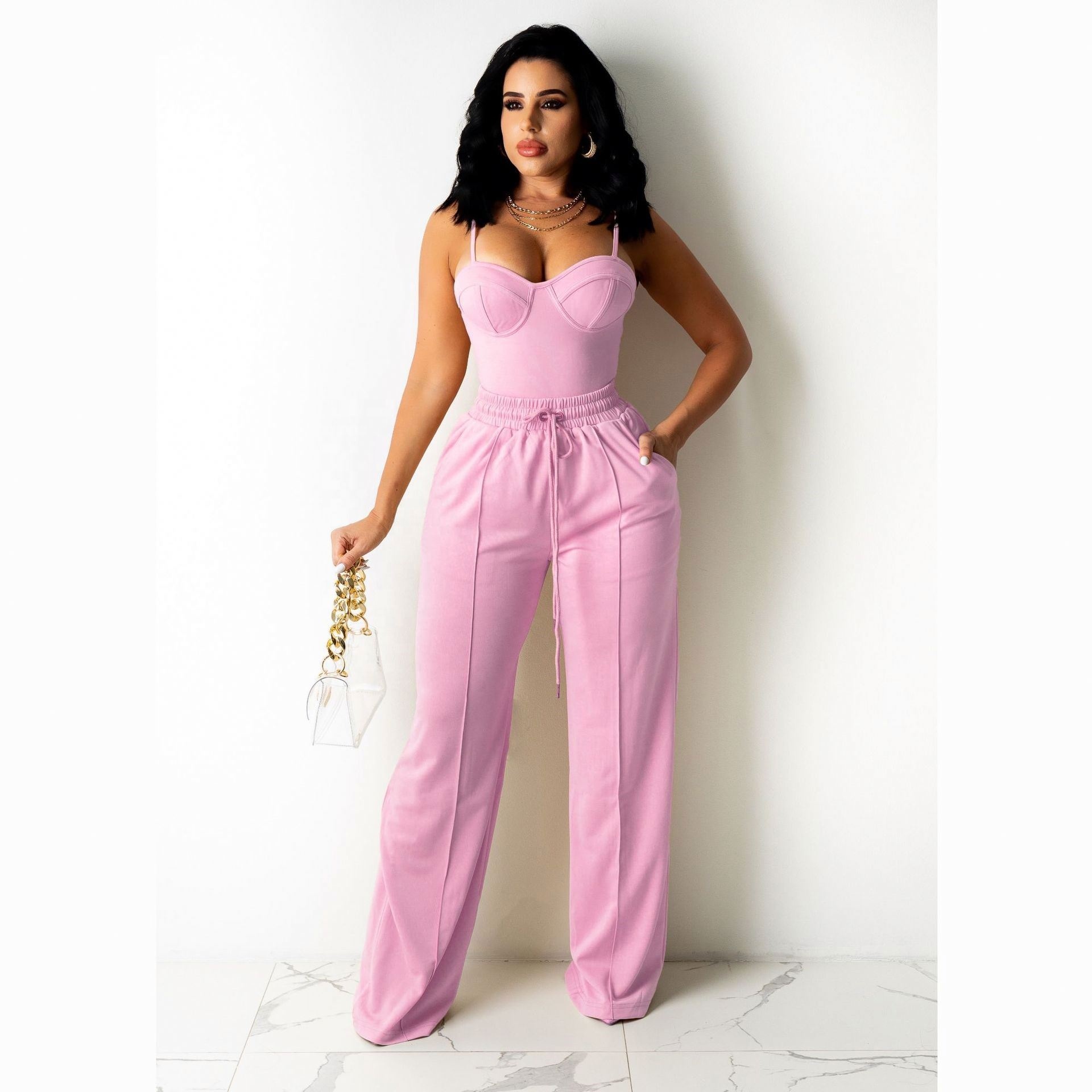Two Piece Set for Women European and American New Temperament Casual Outfit · image 6