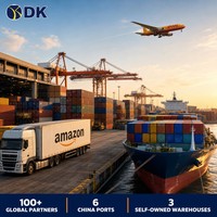 Service de logistique internationale DK, expédition de fret FBA, porte à porte, États-Unis, Royaume-Uni, vendeur Amazon, conteneur, fret en vrac