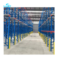 Support de stockage de palettes intégré avec des étagères à palettes robustes pour les opérations logistiques