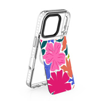 Étui de téléphone transparent magnétique antichoc en TPU transparent, compatible avec la recharge sans fil, personnalisable, vente en gros