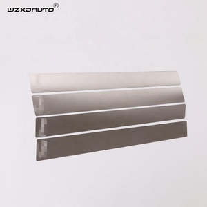 For Vigo 2005 2010 2012 Car <b>Window</b> Pillar <b>Cover</b> Pillars Post Trim Car Steel Molding Sticker - Product Image 3