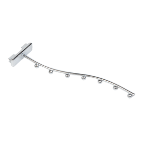 Chất lượng cao Trung Quốc làm dây kim loại quần áo móc rãnh kênh Wall Mount móc hiển thị cho quần áo - Product Image 3