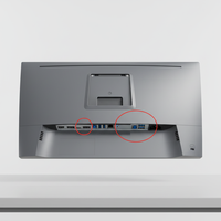 Moniteur de bureau IPS 27 pouces 2K 1440P 120Hz ODM OEM avec DP, USB, support VESA réglable, haut-parleur intégré pour le jeu et le bureau