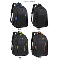 Sac à dos en nylon pour étudiants, avec compartiment pour ordinateur et port USB, idéal pour les voyages en extérieur, grand format, avec cadre interne, pour hommes - Vente chaude