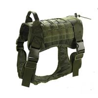 Harnais tactique pour chien en plein air gilet vêtements pour chiens de compagnie équipement de patrouille de chien harnais de poitrine combinaison de tourisme