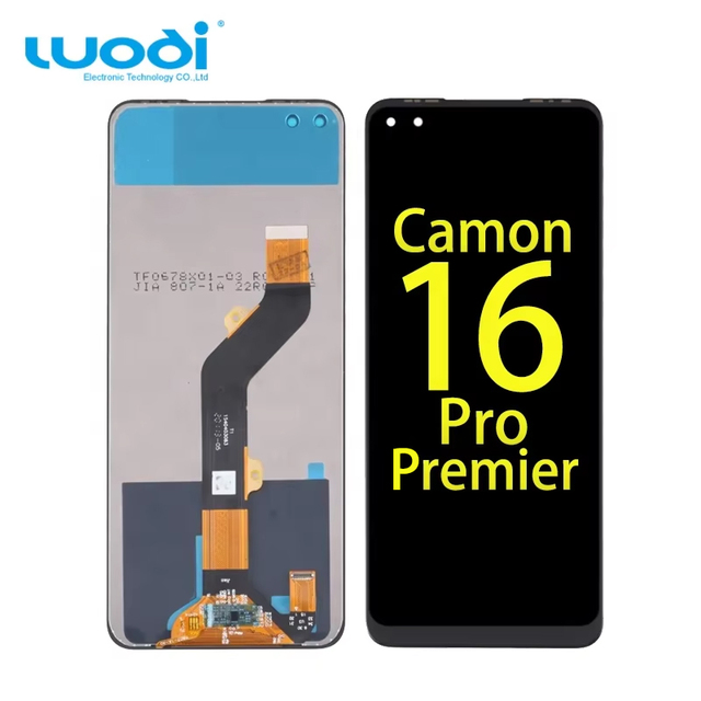 Mobile Phone Lcds for TECNO Camon 16 Pro Premier 5G Display 17 18 19 20 20s Pro 20pro 30 30pro Premier Touch Screen Pantalla