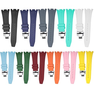 Maßgefertigtes Luxus-VVS-Moissanit-Diamant-Metallgehäuse für AP Swatch Royal Pop Diamantgehäuse Silikonarmband für AP Royal Pop SWatch - Product Image 4