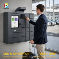 Casier intelligent pour clés de voiture, borne de récupération et de retour de clés de véhicule en libre-service pour les entreprises de location de voitures