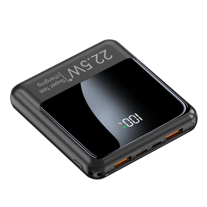 แบตสำรอง KX18บางเฉียบแบบพกพา10000มิลลิแอมป์ต่อชั่วโมง LI-polyercable ชาร์จเร็ว22.5วัตต์20000มิลลิแอมป์ต่อชั่วโมง USB Type-C อินพุต USB จอแสดงผล LED - Product Image 4