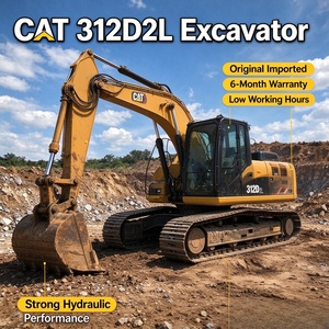 Excavatrice Caterpillar d'occasion Cat 312D2L de 12 tonnes, bien entretenue, d'origine, provenant de Chine - Product Image 1