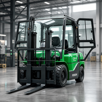 Senyang CDP-40 Kleiner Elektro-Gabelstapler für Neue Energien 4 Tonnen Lithium-Batterie Hydraulischer Seitenschieber Unterstützt Anpassung