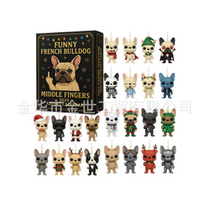 Calendario de Adviento de cristal de Navidad del <span class=keywords><strong>100</strong></span> <span class=keywords><strong>aniversario</strong></span> de los New York Giants, caja sorpresa de productos terminados para jóvenes, edición transfronteriza - Product Image 6