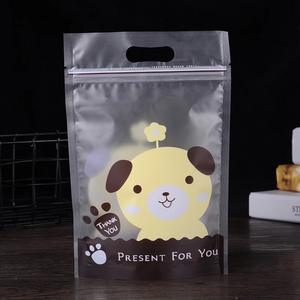 Fabbrica direttamente Custom con chiusura a Zip in plastica per uso alimentare autosigillante per imballaggio alimentare sacchetto con cerniera trasparente Stand up sacchetti - Product Image 6