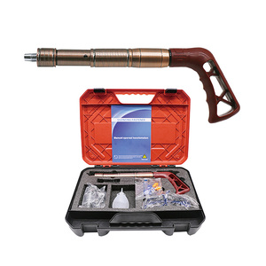 Corps tout en acier de pistolet à clous de plafond de haute qualité avec finition en cuivre attache de <span class=keywords><strong>tir</strong></span> de clous manuelle industrielle et de bricolage - Product Image 1