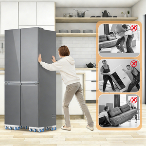 Carretilla y Herramienta de Elevación Reforzada para Muebles, Panel de Acero con Deslizadores Antideslizantes para Mover Pianos, Sofás y Electrodomésticos - Product Image 6