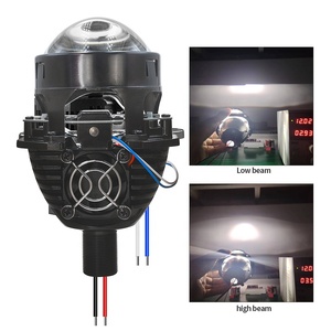 Kit di Retrofit per Fari <span class=keywords><strong>Auto</strong></span> con Lente Bi-LED Super Luminosa da 2,5 Pollici, Lampadina Bi-LED H4 H11, Facile Installazione Senza Perdite - Product Image 3