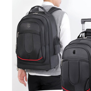 Zaino Trolley di Alta Qualità con Ruote, Borsa da Viaggio Impermeabile in Oxford, Zaino Scolastico all'Ingrosso - Product Image 4