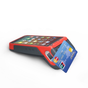 MSR <span class=keywords><strong>IC</strong></span> NFC <span class=keywords><strong>Gprs</strong></span> POS Thanh Toán Không Dây POS Thiết Bị Đầu Cuối Di Động Android Với In Tick Sinh Trắc Học Đọc Dấu Vân Tay Z100C - Product Image 1