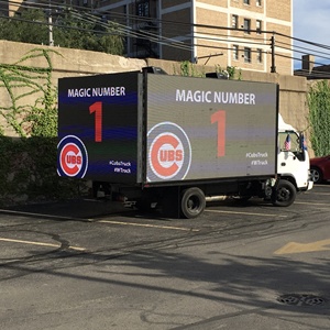 Đầy đủ màu sắc xe gắn Màn hình LED P3 P4 P5 ngoài trời độ sáng cao di động dẫn xe tải biển quảng cáo với hệ thống hoàn chỉnh - Product Image 1