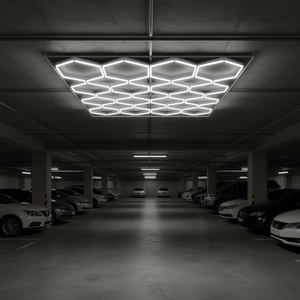 Luminaria LED de Techo Tipo Panal de Abeja, 86400Lm, para Estacionamientos, 5000K, Blanco Frío, IP55, Ángulo de Haz de 360 Grados - Product Image 2