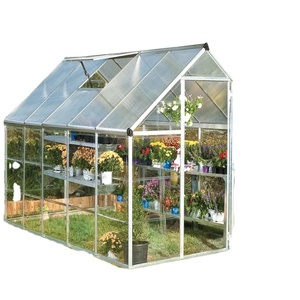 Patio trasero Sunroom Policarbonato Plástico <span class=keywords><strong>Pequeño</strong></span> Vintage Invierno Mini Jardín <span class=keywords><strong>Invernadero</strong></span> para la venta - Product Image 1