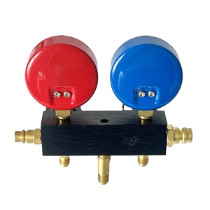 Kit de charge de climatisation personnalisé HVAC avec <span class=keywords><strong>tuyau</strong></span> anti-choc, pour la charge et l'évacuation de réfrigérant, et manomètre collecteur en laiton pour R410A - Product Image 3