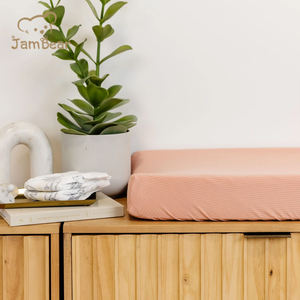 Funda <span class=keywords><strong>para</strong></span> cambiador <span class=keywords><strong>de</strong></span> bambú orgánico, sábanas orgánicas <span class=keywords><strong>para</strong></span> bebé, Sábana acanalada <span class=keywords><strong>para</strong></span> <span class=keywords><strong>cuna</strong></span>, <span class=keywords><strong>juego</strong></span> <span class=keywords><strong>de</strong></span> sábanas orgánicas <span class=keywords><strong>para</strong></span> bebé - Product Image 6