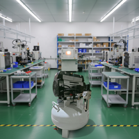 Promotion de juin 2026 : Compresseur d'air 8 bars à inverseur, filtre à air pneumatique AirTAC, réservoir d'air 24L – Idéal pour équipement de laboratoire médical
