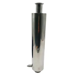 Extractor de columna de acero inoxidable personalizado, bobina de triple abrazadera de 1/2 " - 12"