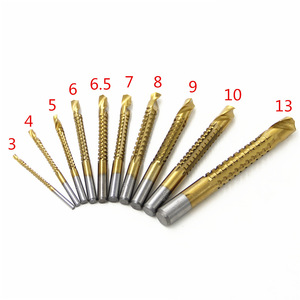 Juego de 10 brocas de perforación Mr Drill para trabajar la madera, acabado brillante, vástago redondo de acero - Product Image 4