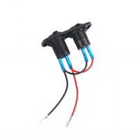 Denizcilik 12V 3A QC3.0 Araç Şarj Soketi Su Geçirmez Soket Paneli Pd3.0 Tip c Usb Soket Çift PD ABS Tekne İçin