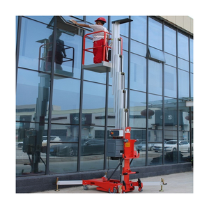 Elevador Portátil de 4m-18m, Elevador Vertical de un Solo Mástil, Elevador Eléctrico de Aluminio para Personas - Product Image 2