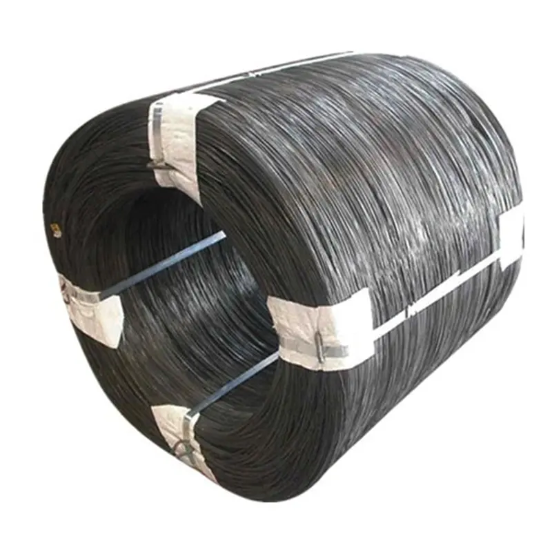 Factory sale low price high hardness BWG10 11 12 black wire drawn wire nail making black drawn wire for nail making machine