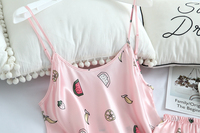 Conjunto de pijama de diseño coreano para jóvenes