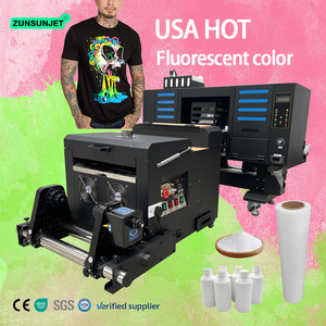 3050 kỹ thuật số Pet phim dtf in mực in 9 Màu huỳnh quang + cymk hệ thống huỳnh quang mực dtf Máy in A3 - Product Image 2