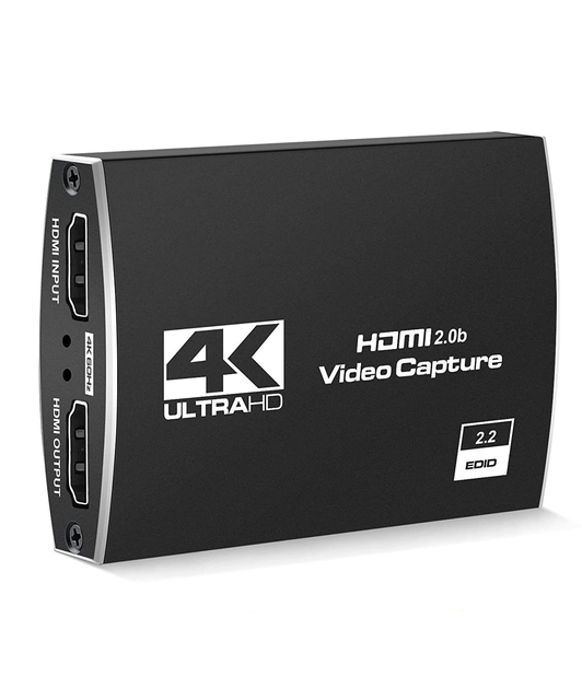 USB3.0 Video Capture Device with 1-Year Warranty New 4K Obs OBS Recorder Grabber for OBS Capturing Format MP4